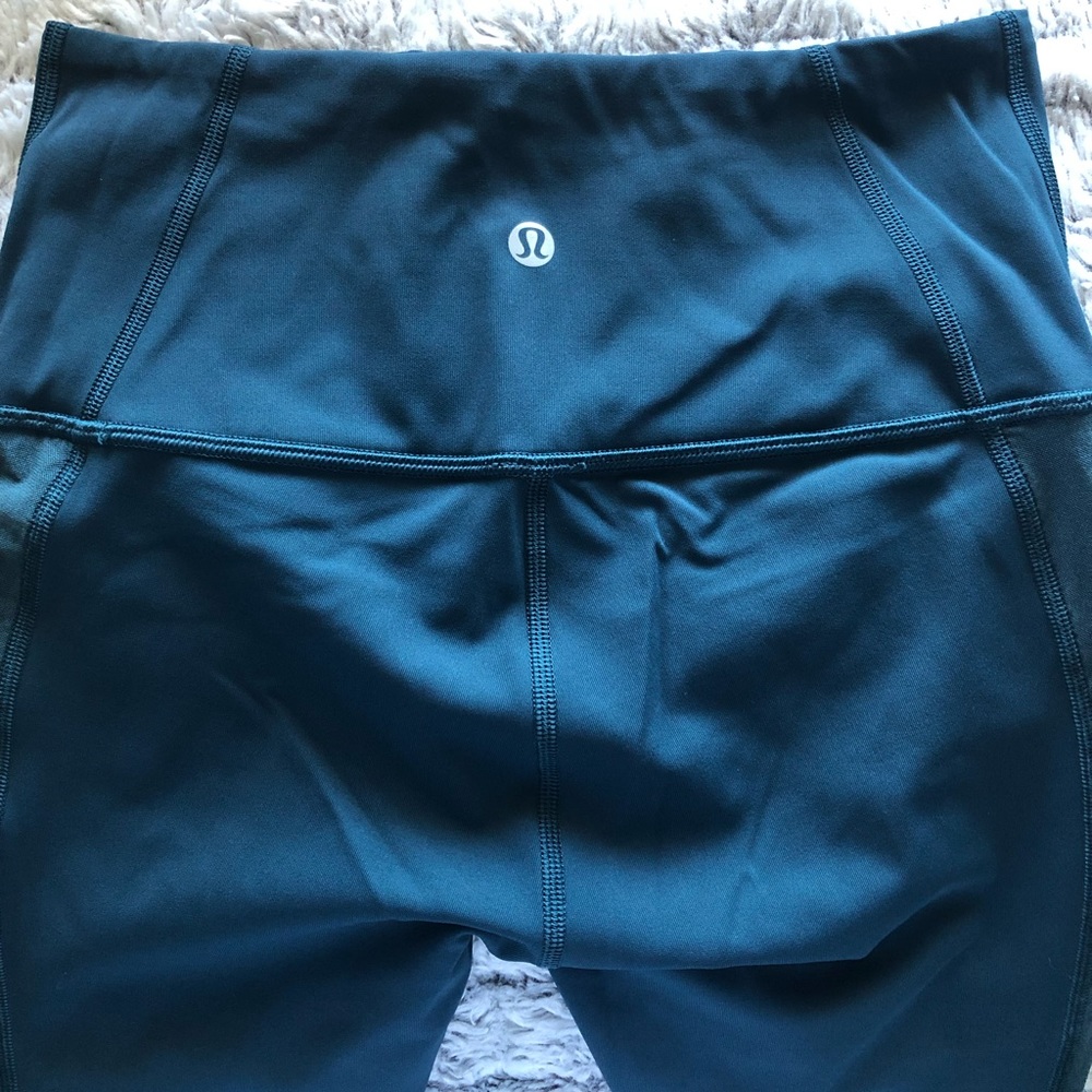 Lululemon Crop Tights - Teal